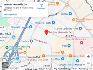 Get Directions to Set Point Medical Weight Loss Clinic in Roseville, CA